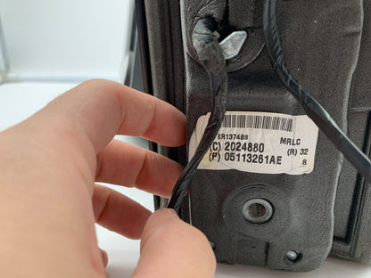 2011-2020 Dodge Caravan Driver Side View Power Door Mirror Black OEM C03B05068