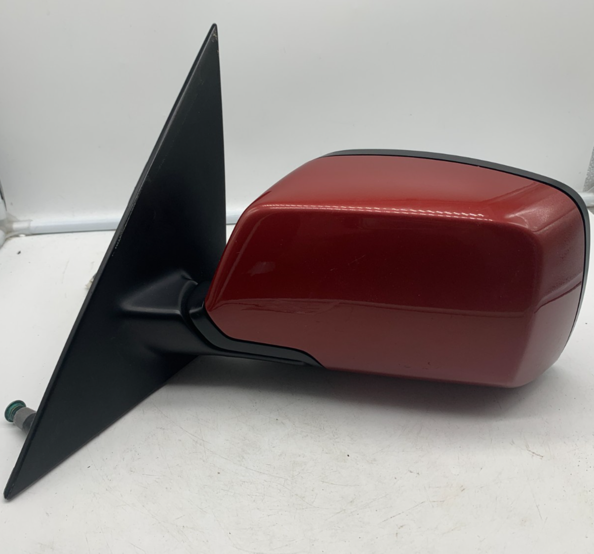 2004-2009 BMW X3 Driver Side View Power Door Mirror Red OEM A04B52038