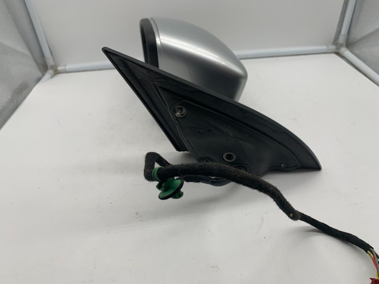 2009-2012 Volkswagen CC Driver Side View Power Door Mirror Silver OEM D01B35031