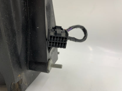 2017 Jeep Compass Driver Side View Power Door Mirror Black OEM A01B03001