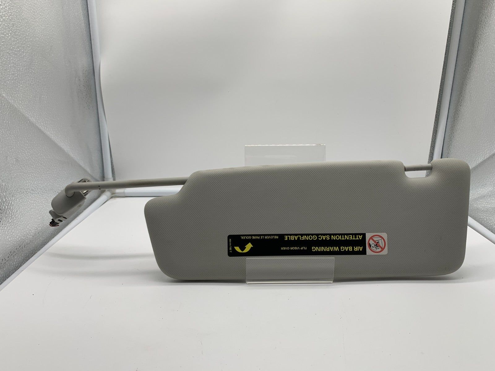 2009-2012 Audi A4 Passenger Sun Visor Gray Illuminated OEM B04B43010