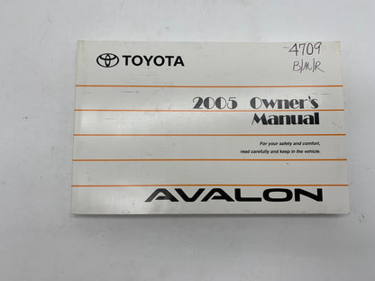 2005 Toyota Avalon Owners Manual Set OEM
