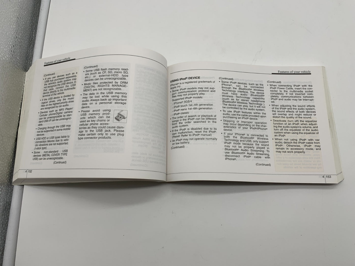 2015 Kia Soul Owners Manual Set OEM B04B36011