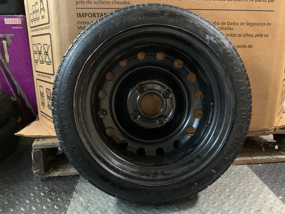 2007-2012 Nissan Versa 15" Spare Tire Wheel Compact Donut T125/70D15