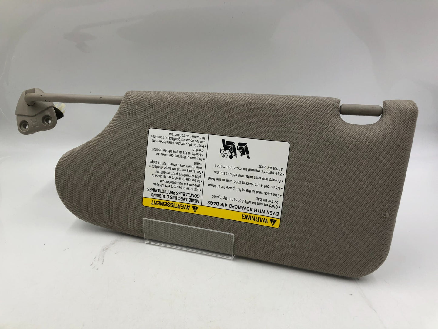 2018-2020 Nissan Maxima Passenger Sun Visor Gray Illumination OEM A03B03040