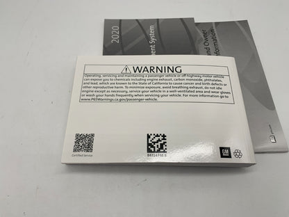 2020 GMC Terrain Denali Owners Manual Set OEM D01B62012