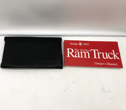 2002 Dodge Ram Truck Owners Manual Set with Case OEM E02B18004