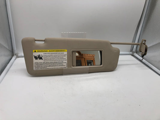 2009-2012 Audi A4 Passenger Sun Visor Gray Illuminated OEM B03B46045