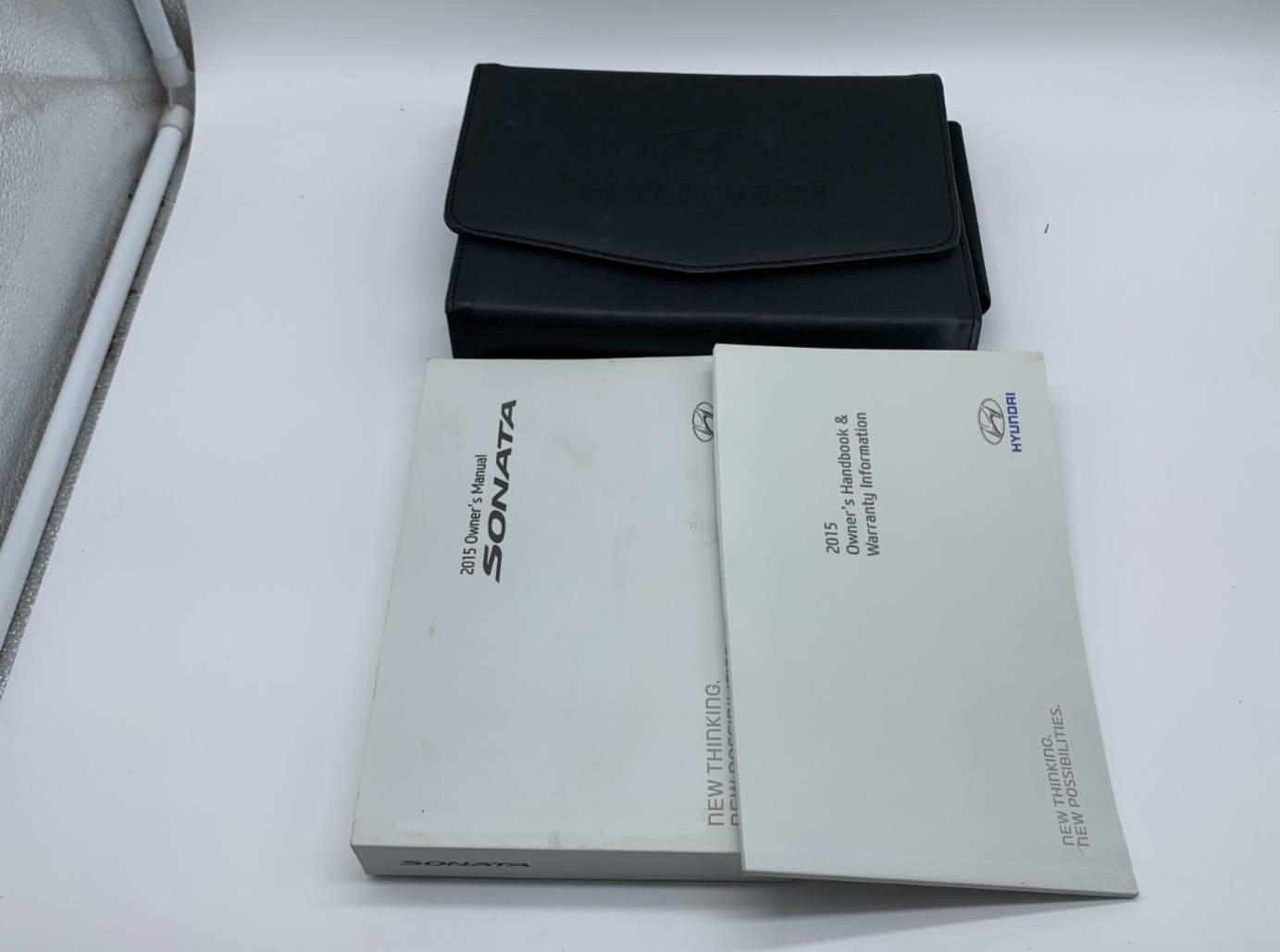 2015 Hyundai Sonata Owners Manual Set with Case OEM C04B59017