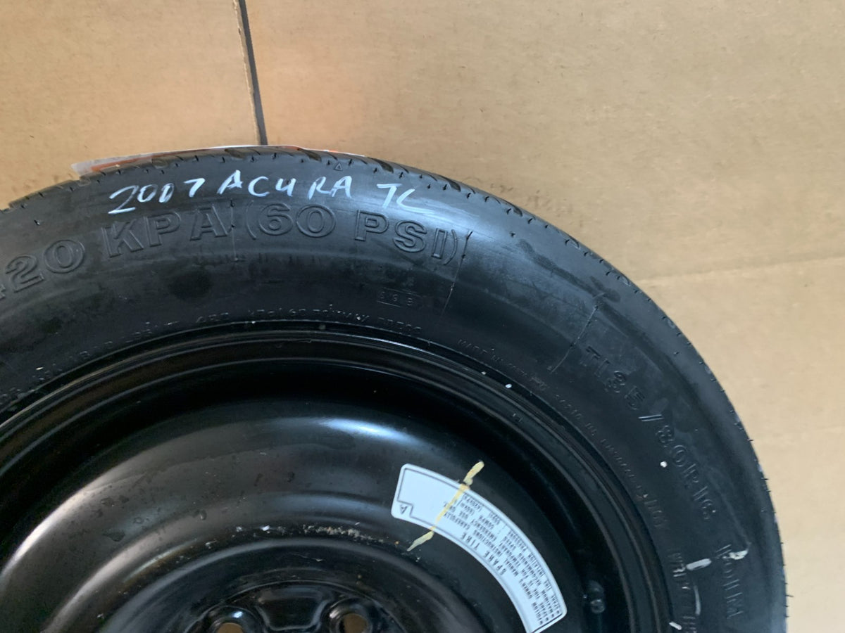 2004-2008 Acura TL 16" Spare Tire Wheel Compact Donut T135/80R16 Firestone
