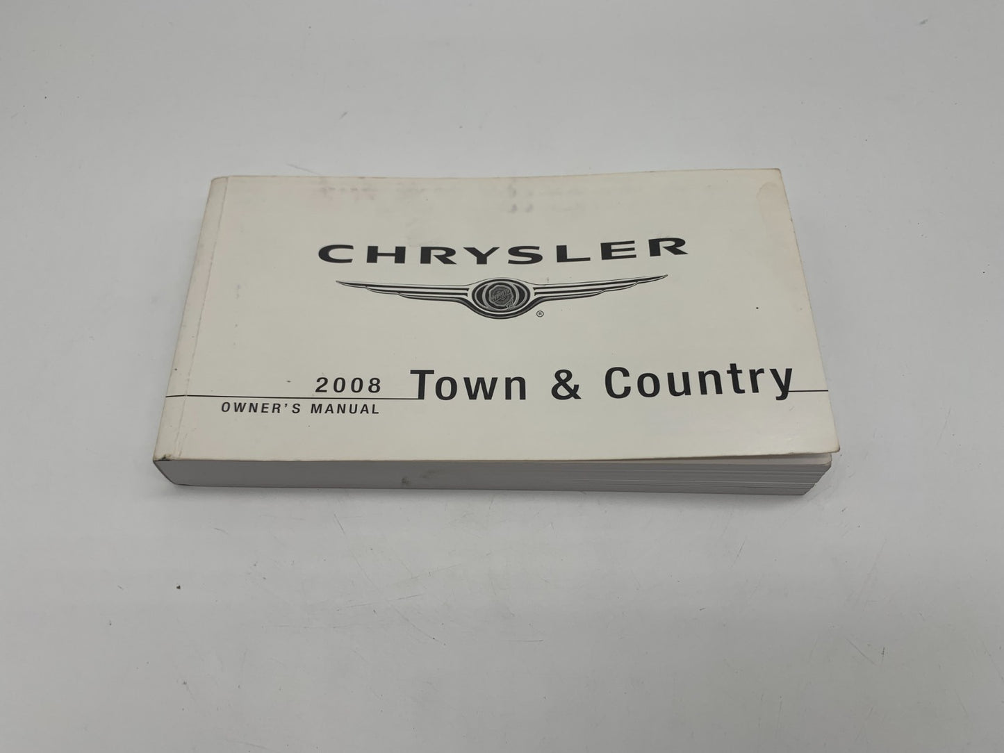 2008 Chrysler Town & Country Owners Manual Set with Case OEM