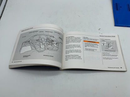 2004 Honda Civic Sedan Owners Manual Set OEM C02B01016