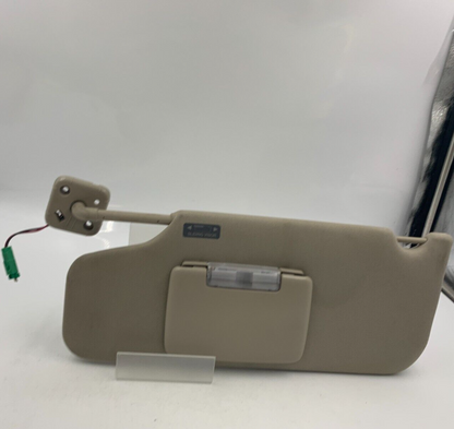 2010-2011 Ford Taurus Driver Side Sun Visor Sunvisor Gray Illuminated E03B63004