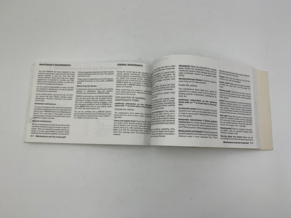 2006 Nissan Altima Owners Manual Set with Case OEM C02B40025