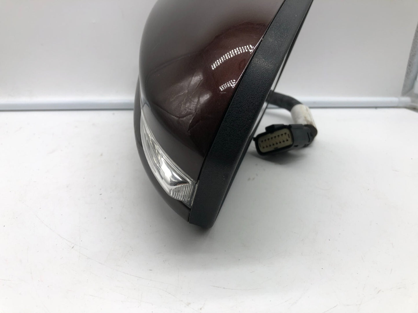 2019-2020 Ford Fusion Driver Side View Power Door Mirror Maroon BSA A02B25029