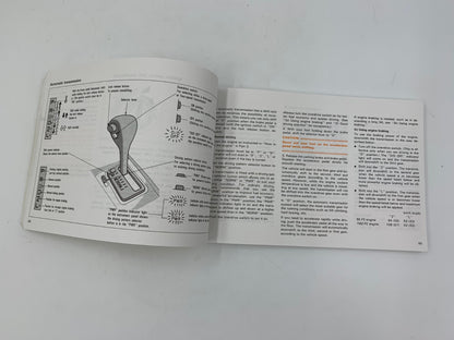 1994 Toyota Camry Owners Manual OEM B01B10005