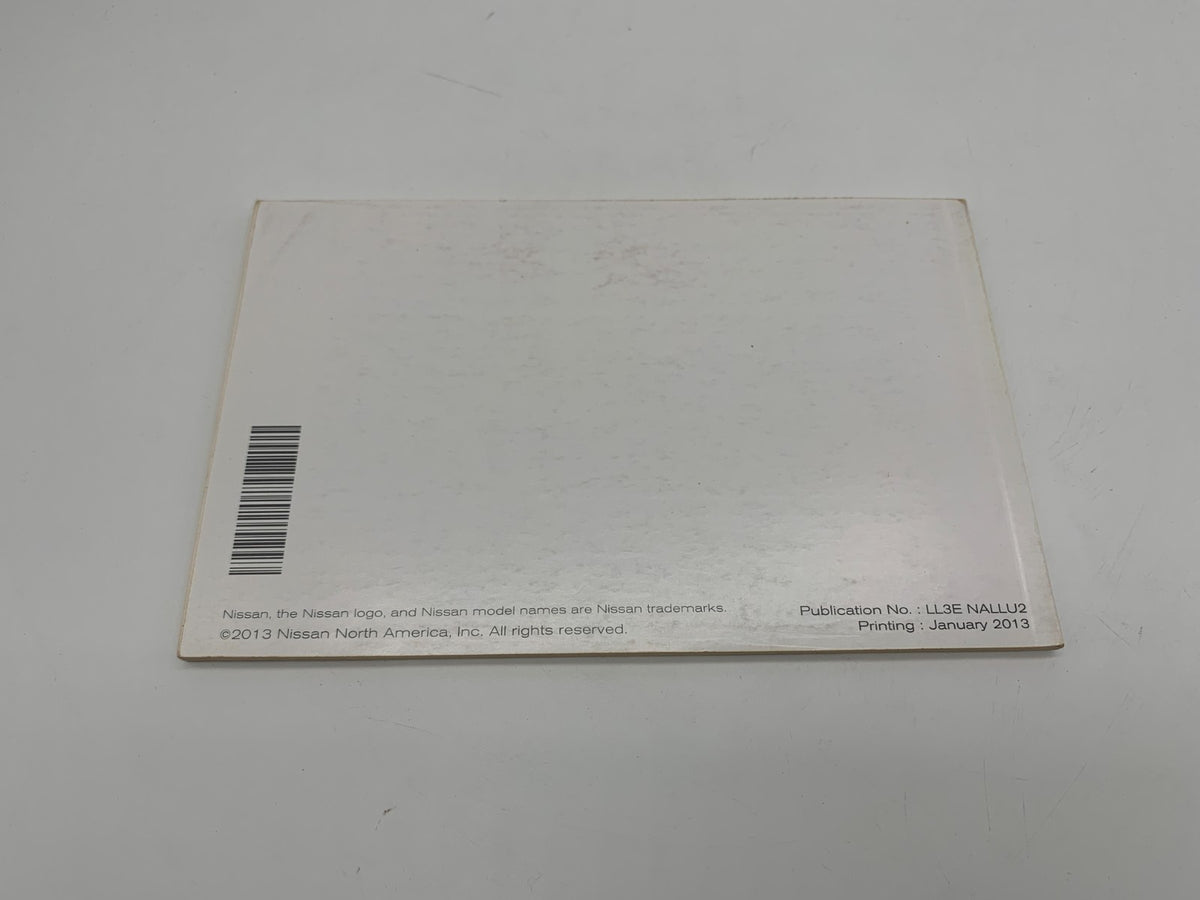 2013 Nissan Rogue Owners Manual Set with Case OEM