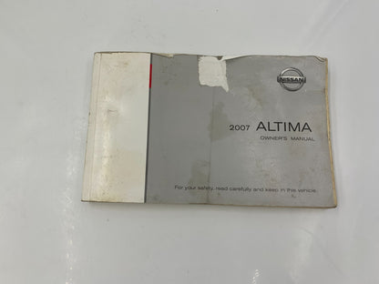 2007 Nissan Altima Sedan Owners Manual Set OEM D03B45082