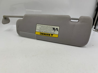 2011-2015 Hyundai Sonata Passenger Sun Visor Sunvisor Gray OEM D03B58009