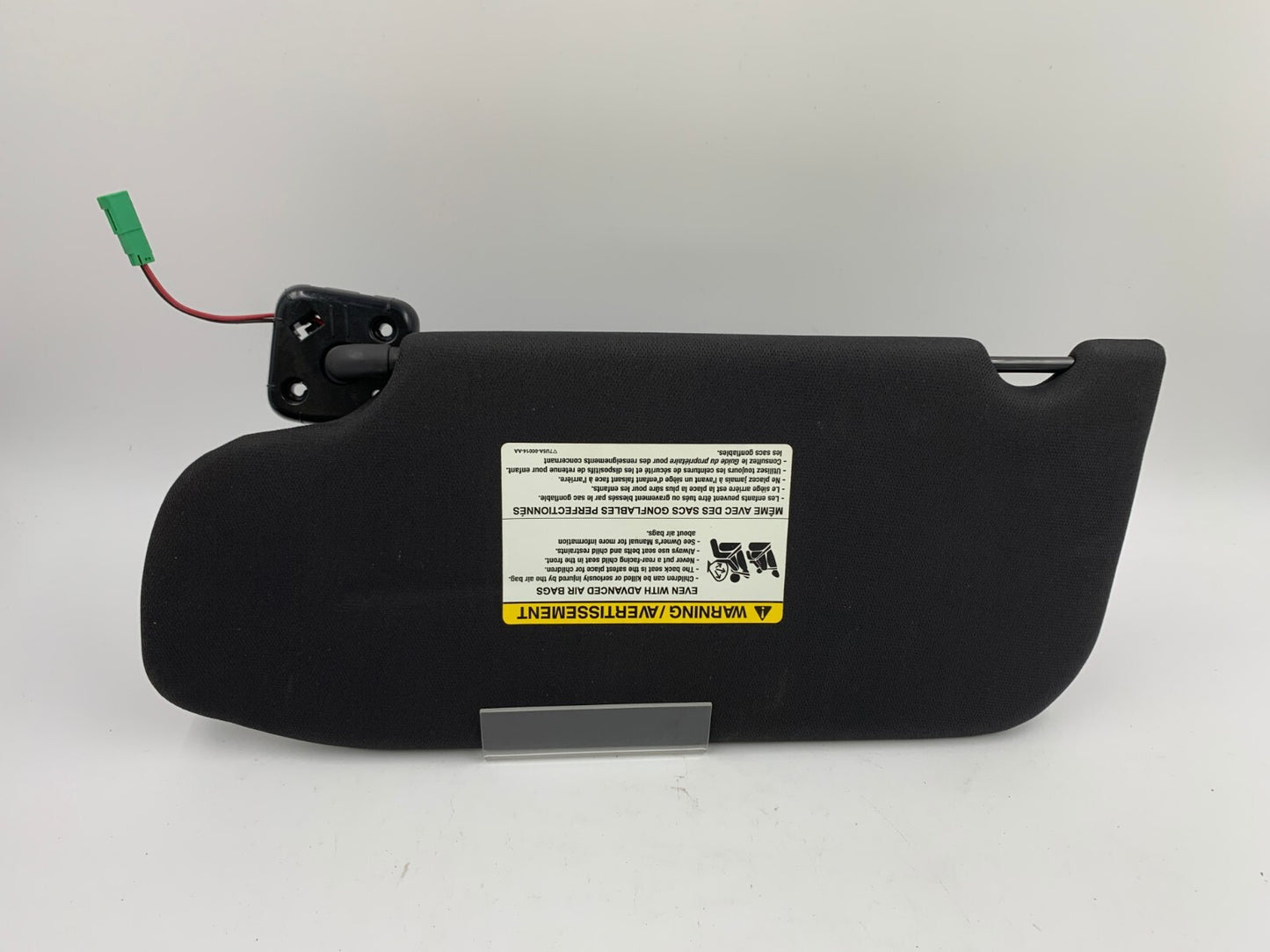 2010-2016 Ford MKS Passenger Sun Visor Black Illuminated OEM D04B57004