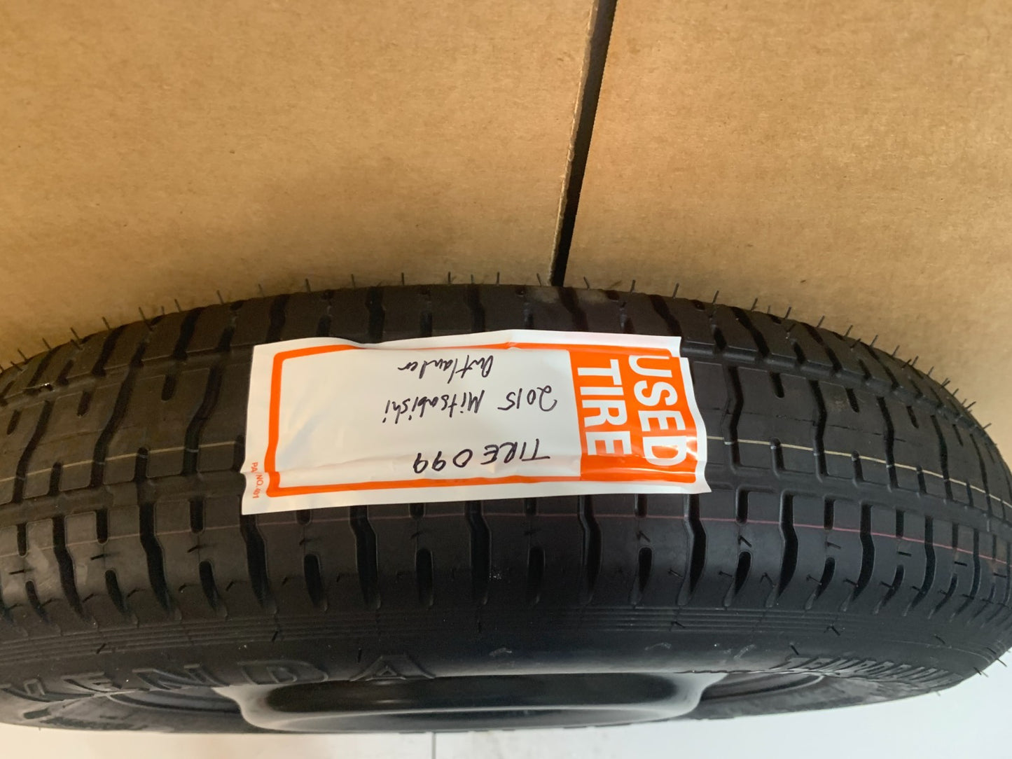 2011-2020 Mitsubishi Outlander 16" Spare Tire Wheel Compact Donut T155/90D16