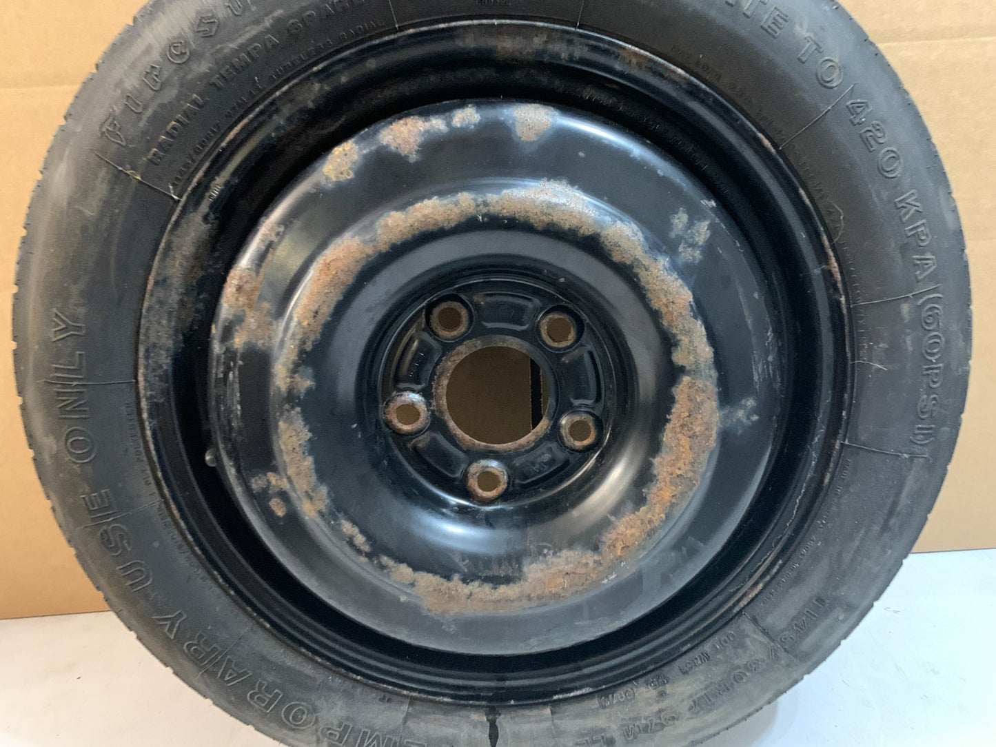 2012-2020 Dodge Grand Caravan 17" Spare Tire Wheel Donut Compact T145/80R17 OEM