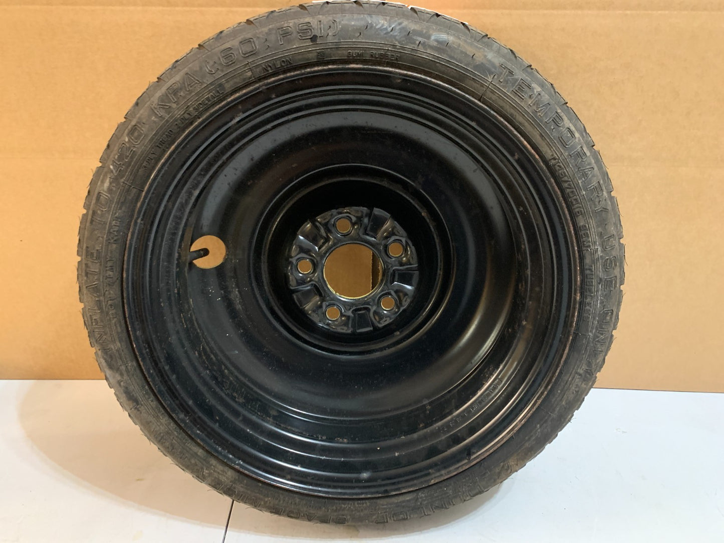 2006-2017 Mazda 5 Mazda5 16" Spare Tire Wheel Compact Donut T125/70D16
