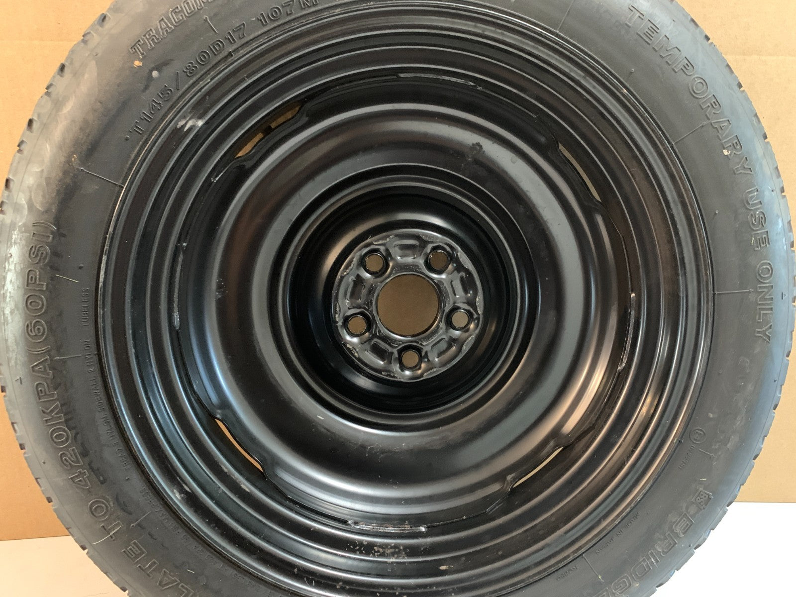 2014-2018 Subaru Forester 17" Spare Tire Compact Donut T145/80D17