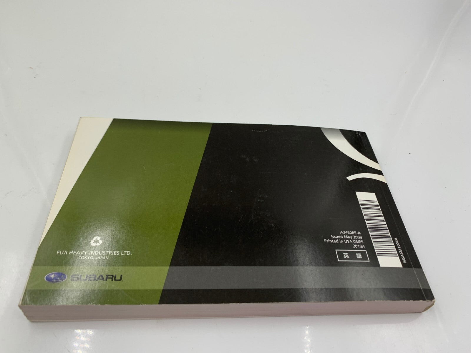 2010 Subaru Legacy Owners Manual Set with Case OEM C03B50023