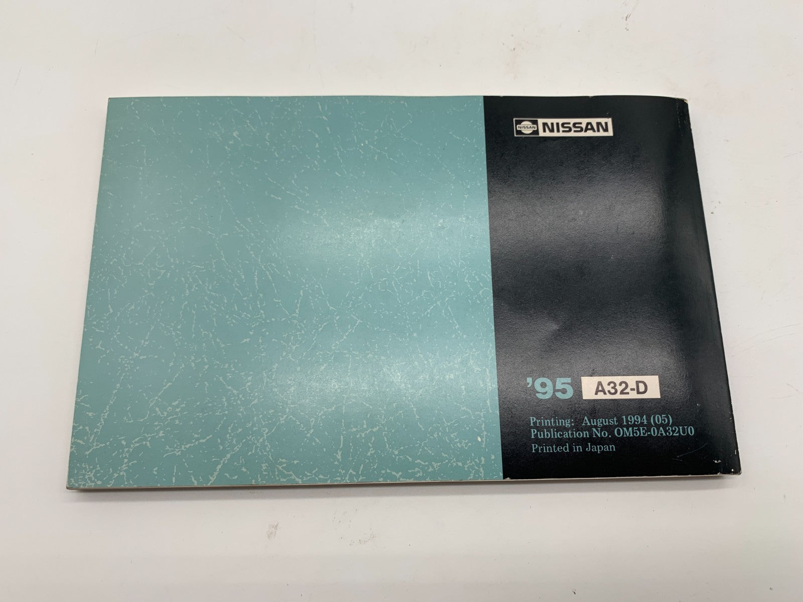 1995 Nissan Maxima Owners Manual with Case OEM C01B50013