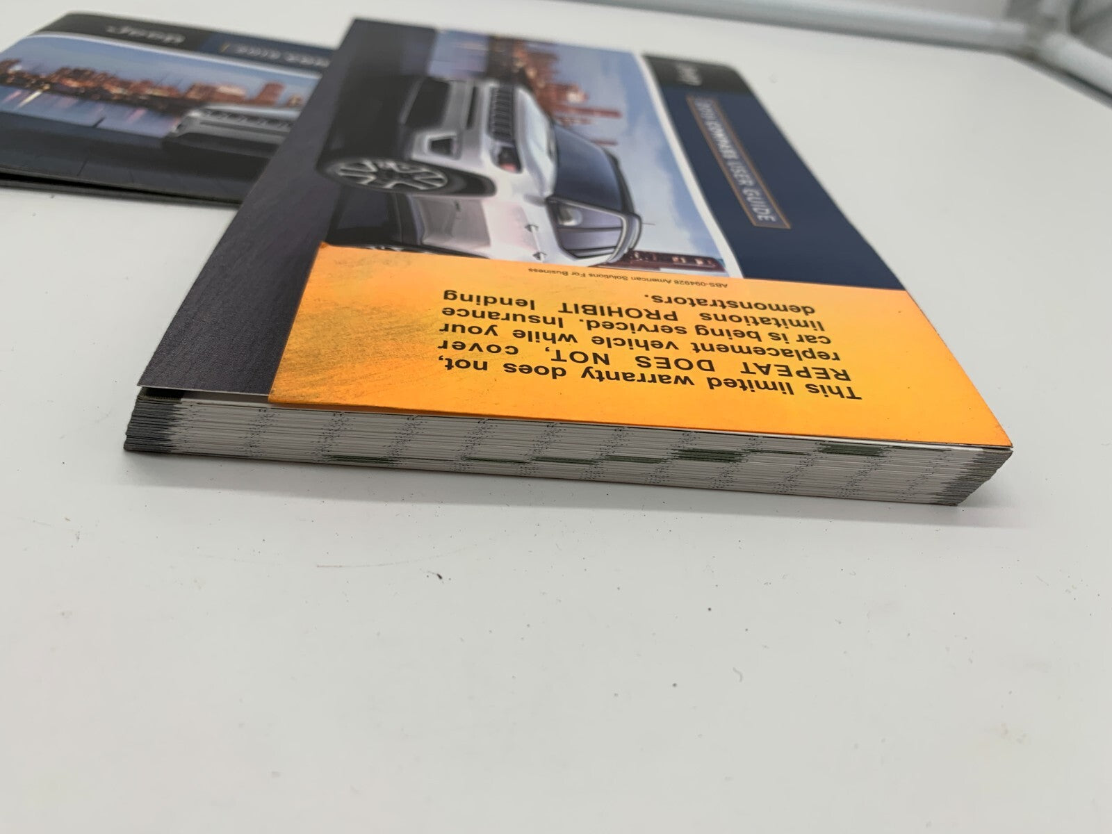 2019 Jeep Compass Owners Manual User Guide Set OEM B04B34018