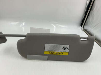 2011-2016 Kia Optima Passenger Sun Visor Gray OEM D04B67003