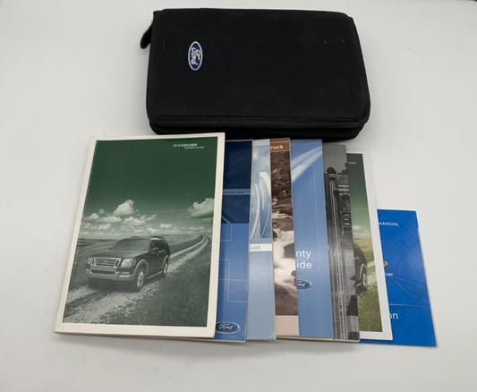 2010 Ford Explorer Owners Manual Set with Case OEM C03B29007
