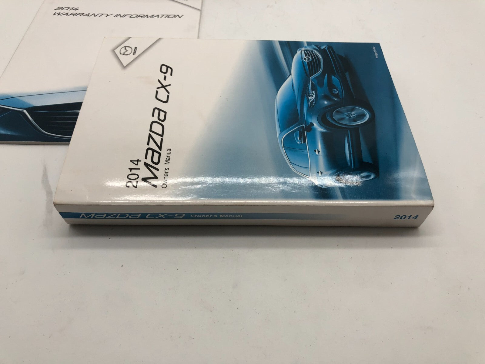 2014 Mazda CX-9 CX9 Owners Manual Set with Case OEM D02B66010