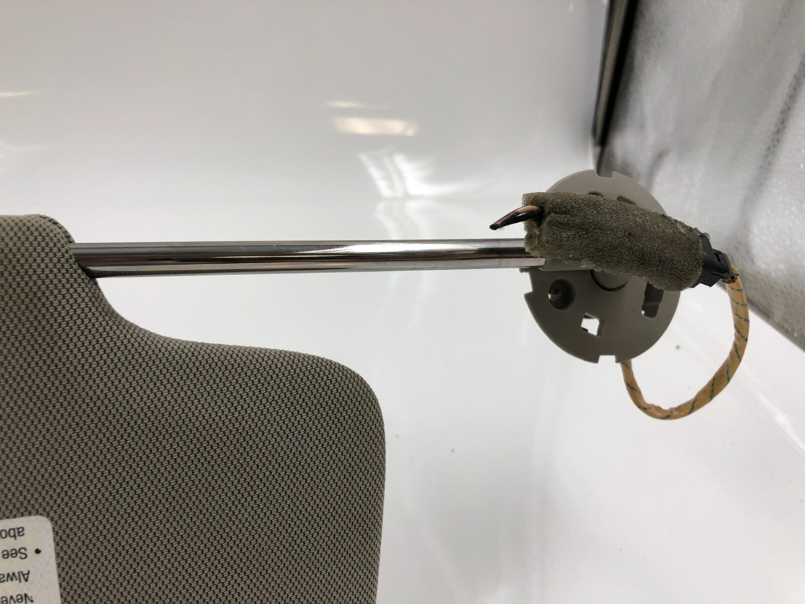 2013 Cadillac ATS Driver Sun Visor Gray Illuminated OEM B03B52082