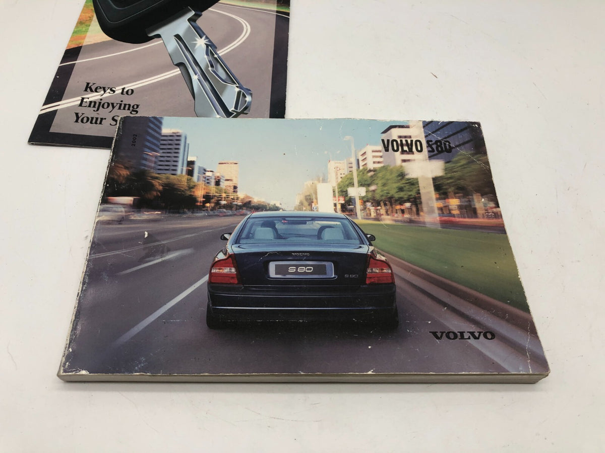 2001 Volvo S80 Owners Manual Set OEM D02B66007
