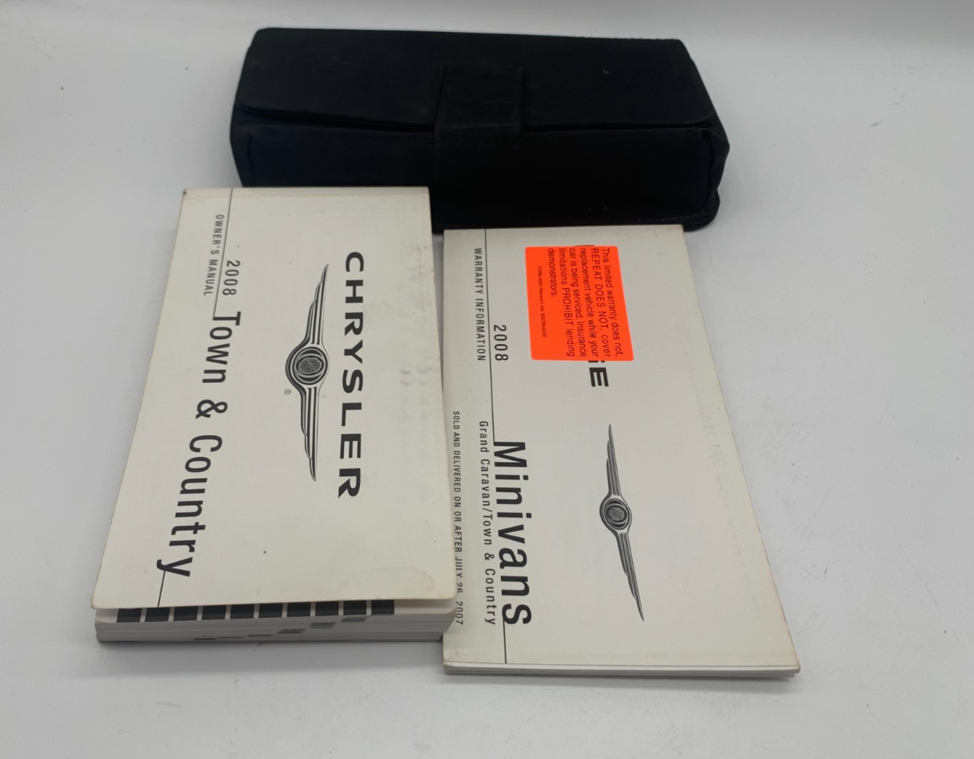 2008 Chrysler Town & Country Owners Manual Set with Case OEM