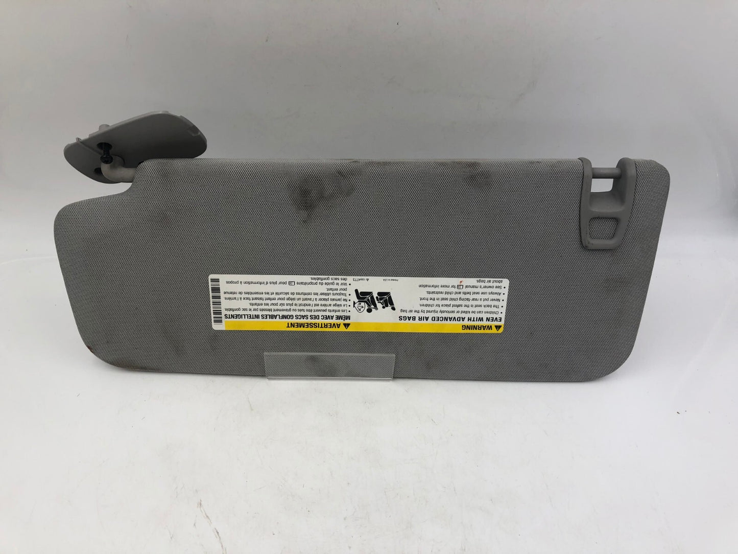 2014-2019 Chevrolet Silverado 1500 Passenger Sun Visor OEM A01B10024