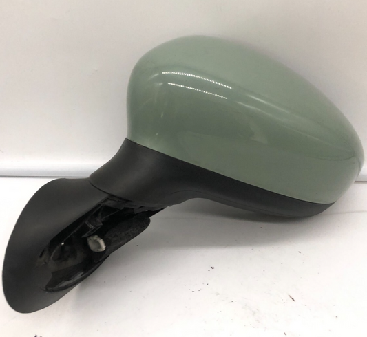 2012-2017 Fiat 500 Driver Side View Power Door Mirror Green OEM BSA D02B40022