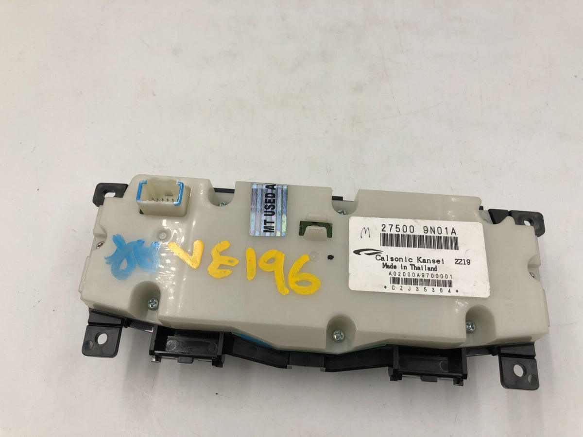 2009-2014 Nissan Maxima AC Heater Climate Control Unit OEM 27500-9N01A