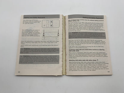 2011 Ford Fiesta Owners Manual Set with Case OEM C03B21053