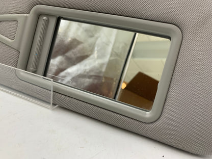 2011-2015 Hyundai Sonata Passenger Sun Visor Sunvisor Gray OEM D03B58009