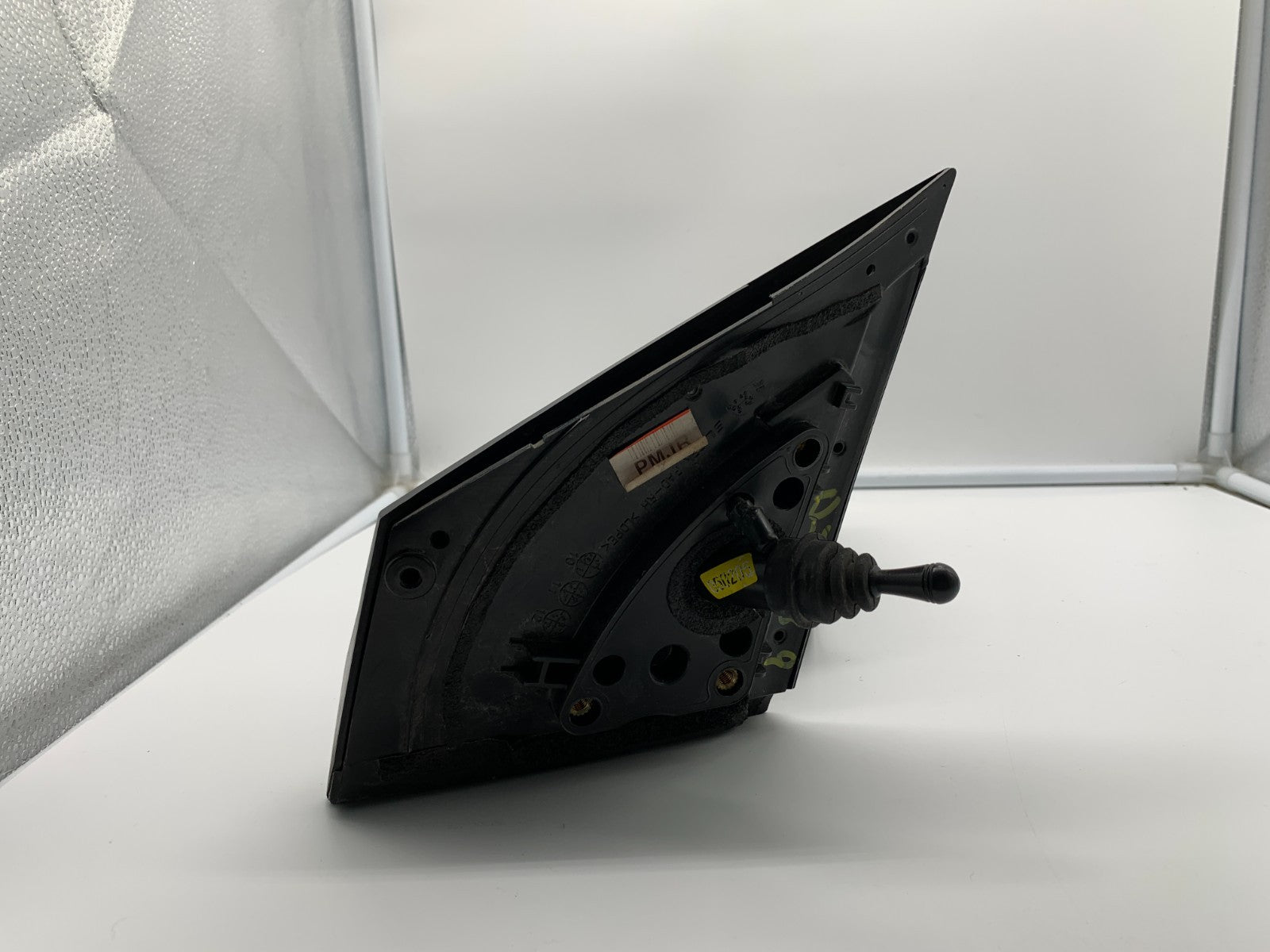 2012-2017 Hyundai Accent Passenger Side View Manual Door Mirror Black C03B06008