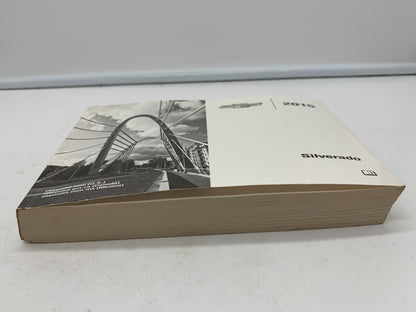 2015 Chevrolet Silverado 1500 2500 Owners Manual Set OEM D01B45020