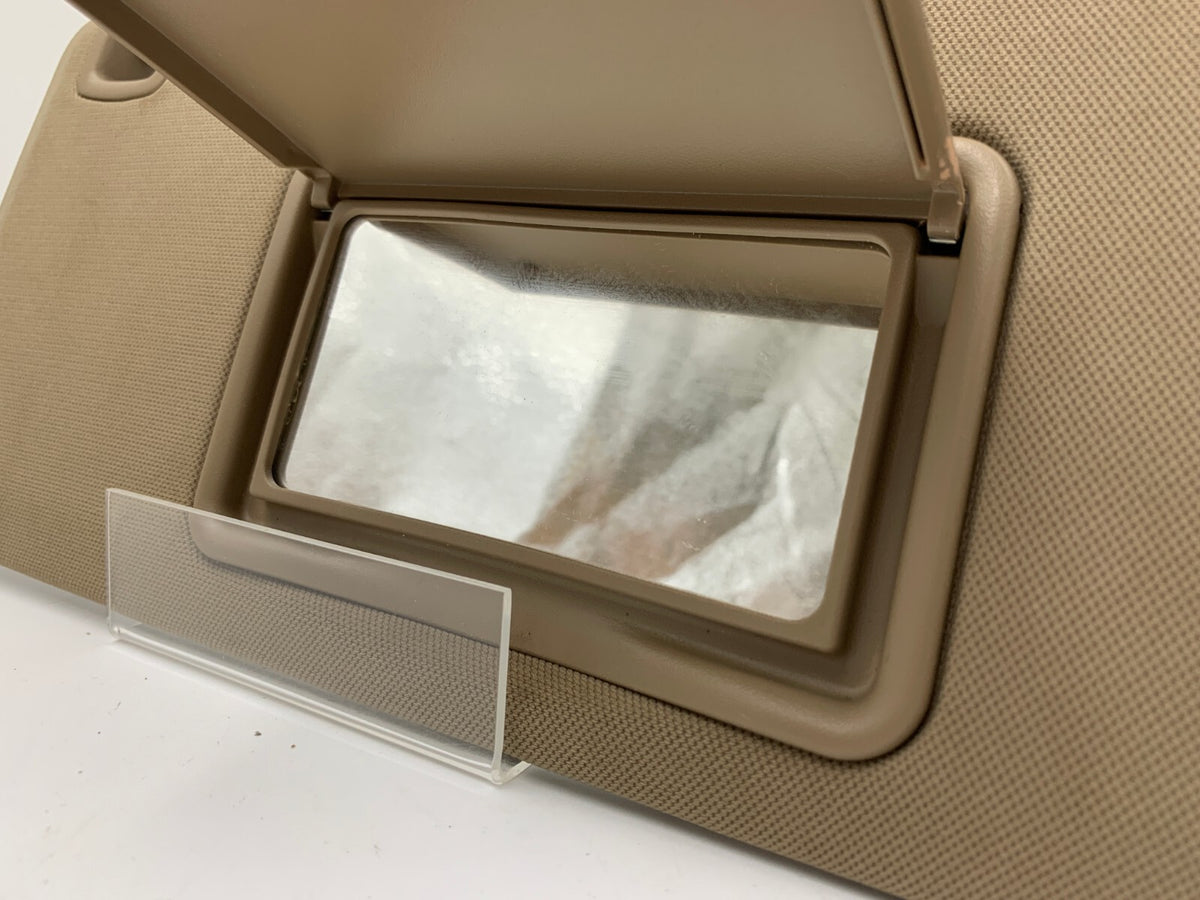 2004-2012 Chevrolet Malibu Passenger Sun Visor Brown OEM D02B51065