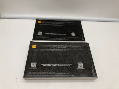 2020 Jeep Renegade Owners Manual Set OEM C01B53025