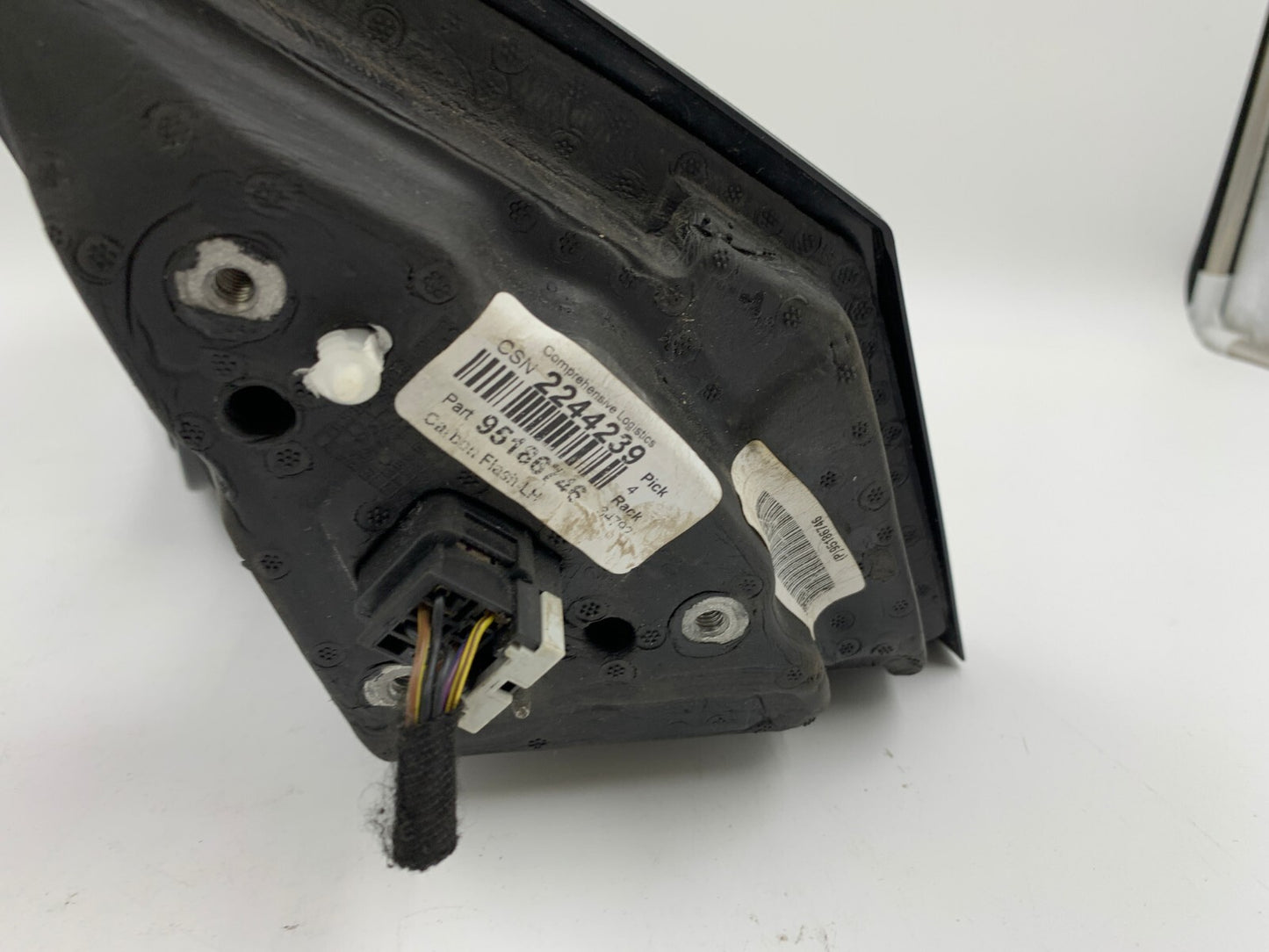 2011-2016 Chevrolet Cruze Driver Side View Power Door Mirror Black OEM B02B40043