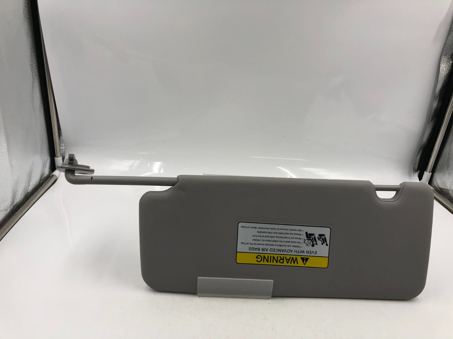 2016-2018 Hyundai Tucson Driver Sun Visor Gray OEM D04B28054