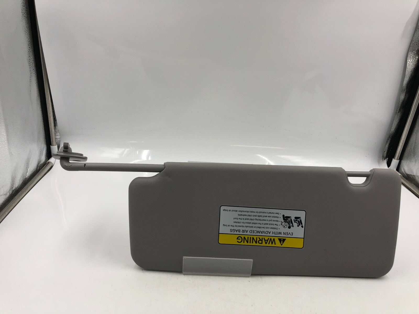 2016-2018 Hyundai Tucson Driver Sun Visor Gray OEM D04B28054