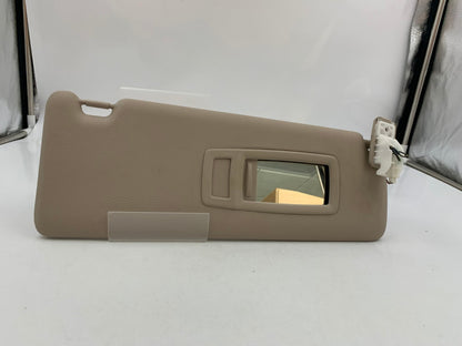 2012-2018 BMW 328i Passenger Sun Visor Sunvisor Beige OEM Illumination E03B66004